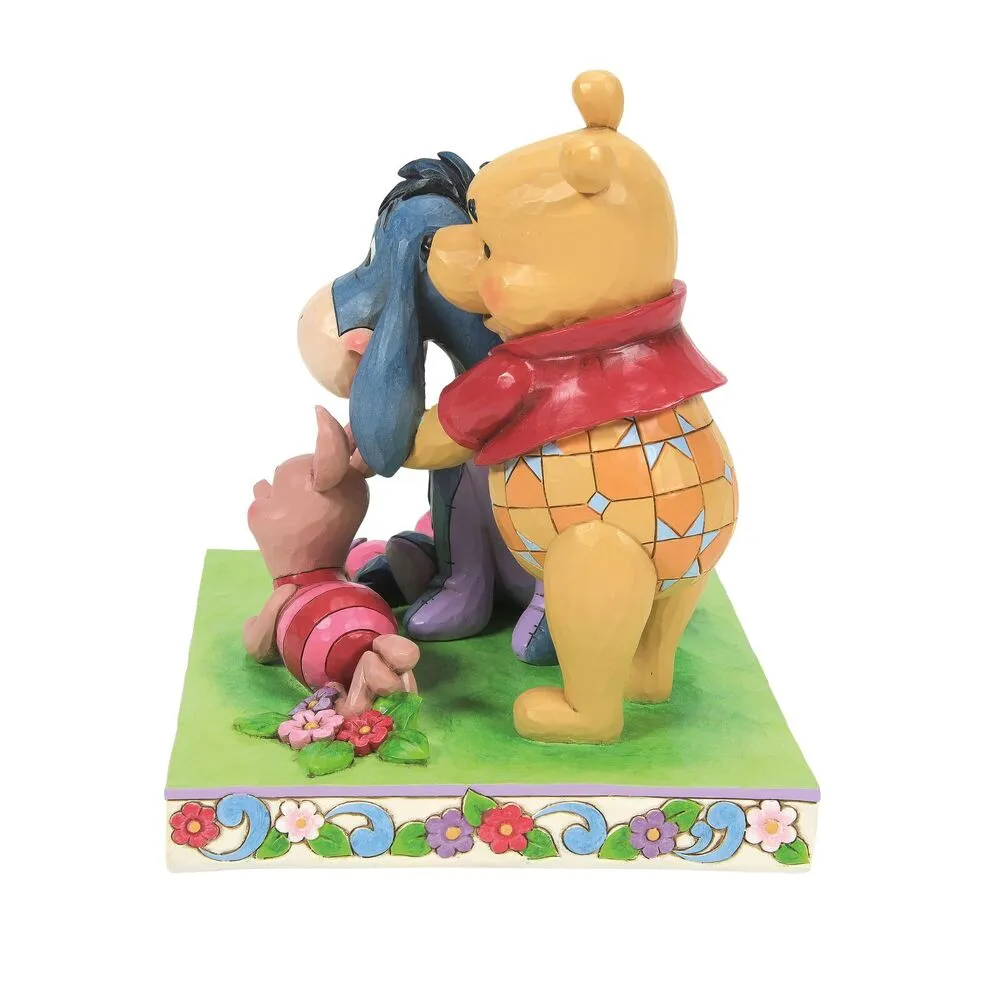Jim Shore Disney Traditions - Winnie The Pooh - Here Together Friends Forever - Image 4