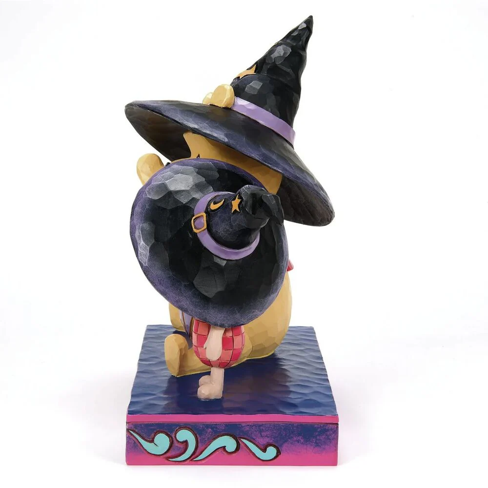 Jim Shore Disney Traditions - Winnie the Pooh - Pooh and Piglet Witch Hats - Image 2