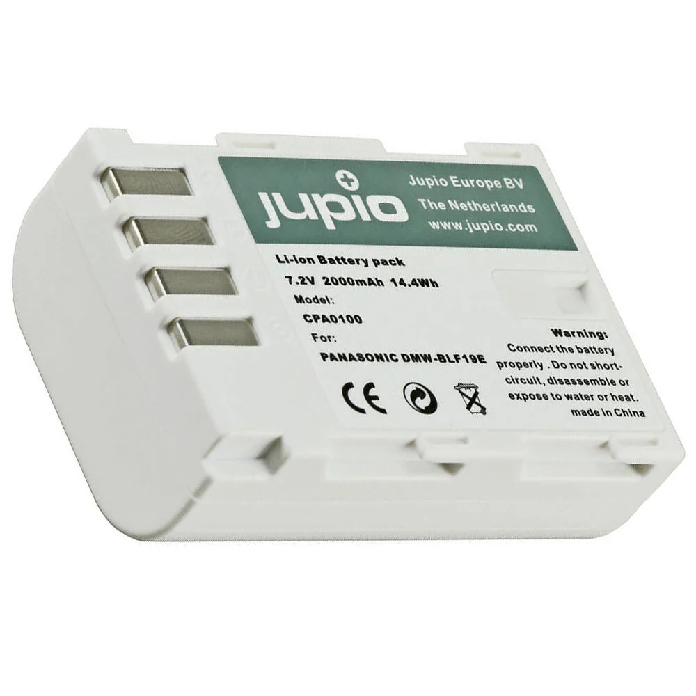 Jupio 7.2V 2000mAh Rechargeable Battery For Panasonic DMW-BLF19E Ultra - Image 2