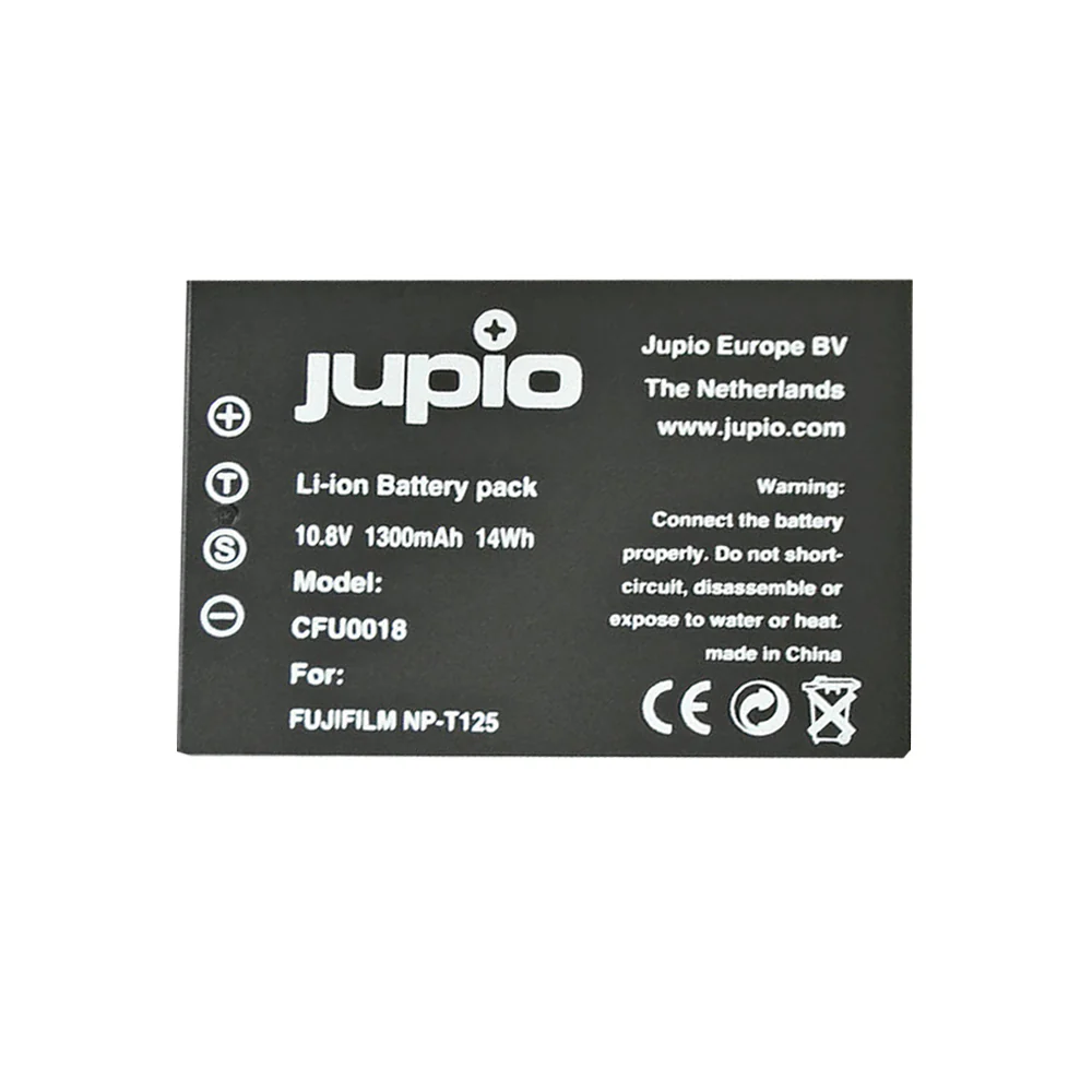 Jupio Li-Ion 10.8V 1300mAh Battery For Fuji NP-T125 Camera - Image 3