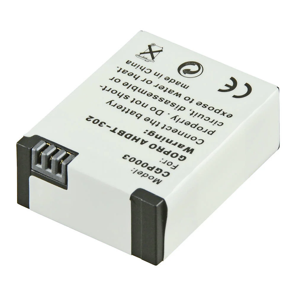 Jupio Li-Ion 3.7V 1200mAh Battery For GoPro Hero 3+ AHDBT-302 Camera