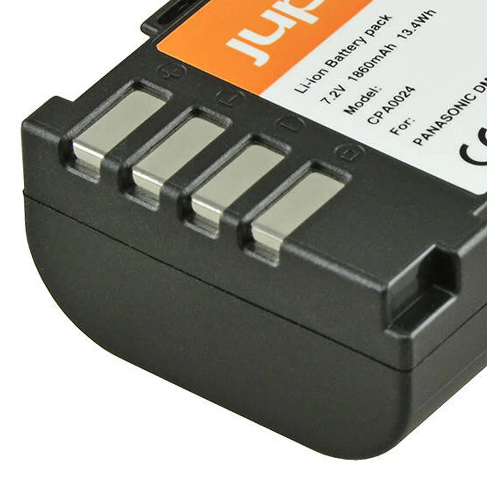 Jupio Li-Ion 7.2V 1860mAh Rechargeable Battery For Panasonic DMW-BLF19E Cam - Image 3