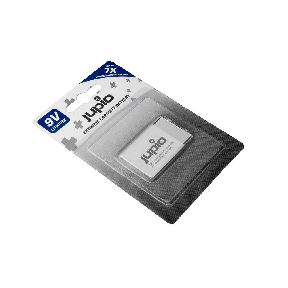 Jupio Non-Rechargeable Lithium Battery 9V VPE-10 (White/Grey) - Image 2