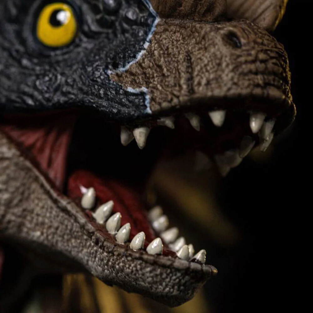 Jurassic Park Dilophosaurus MiniCo Vinyl Action Figure 6x5.1in - Image 5