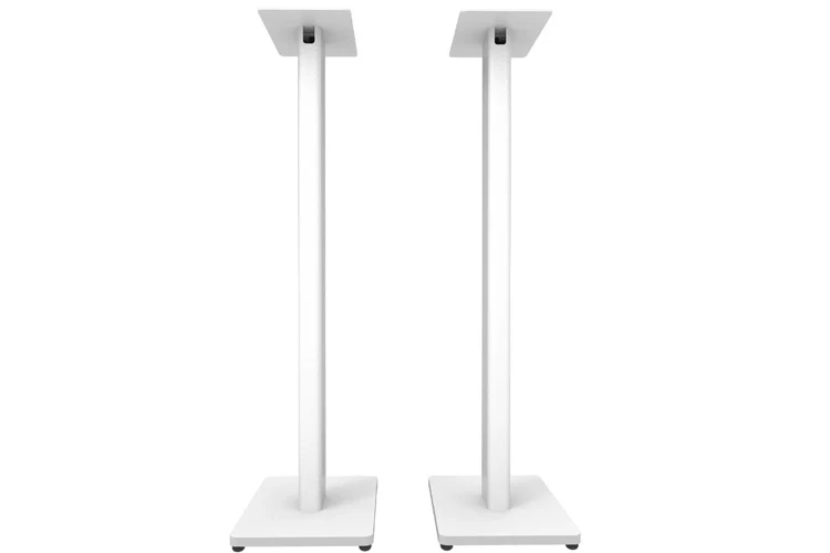Kanto ST34W 34" Universal Bookshelf Speaker Floor Stand Pair (White) - Image 2