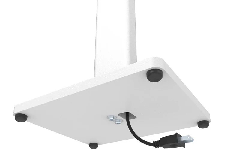 Kanto ST34W 34" Universal Bookshelf Speaker Floor Stand Pair (White) - Image 3