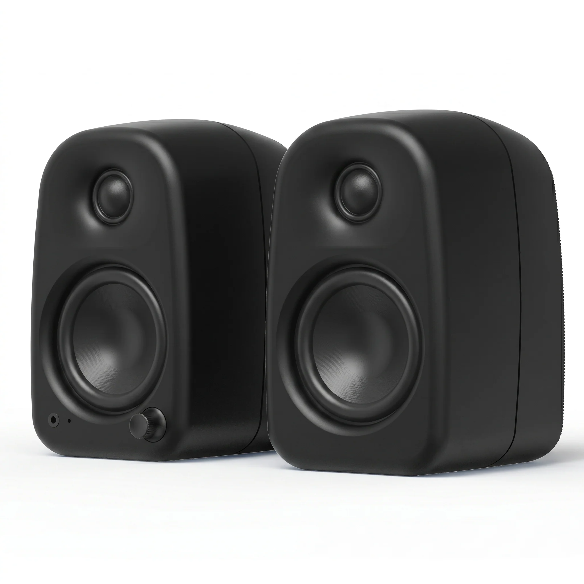 Kanto UKI 100W Desktop Speakers with Bluetooth (Matte Black)