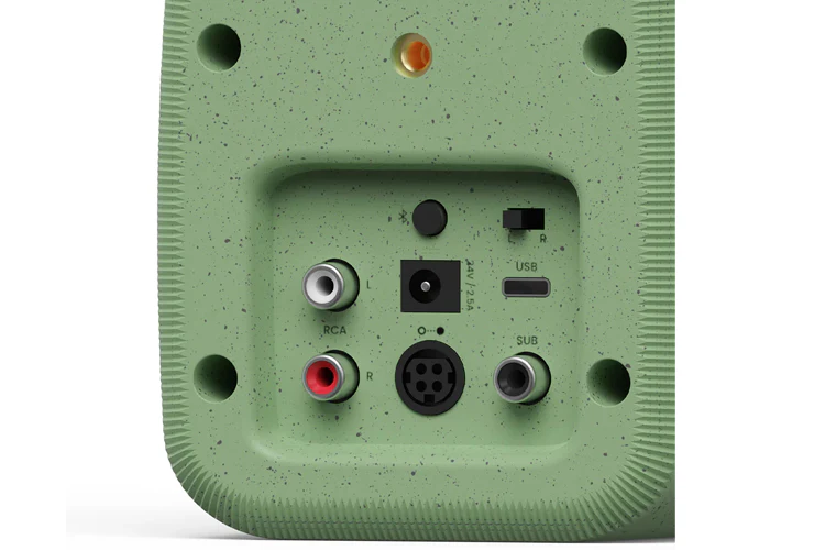 Kanto UKI 100W Desktop Speakers with Bluetooth (Matte Green) - Image 4