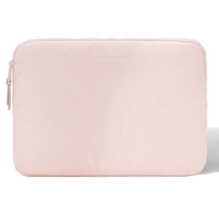 Kate Spade Chalk Pink Puffer Sleeve for 14" Laptop