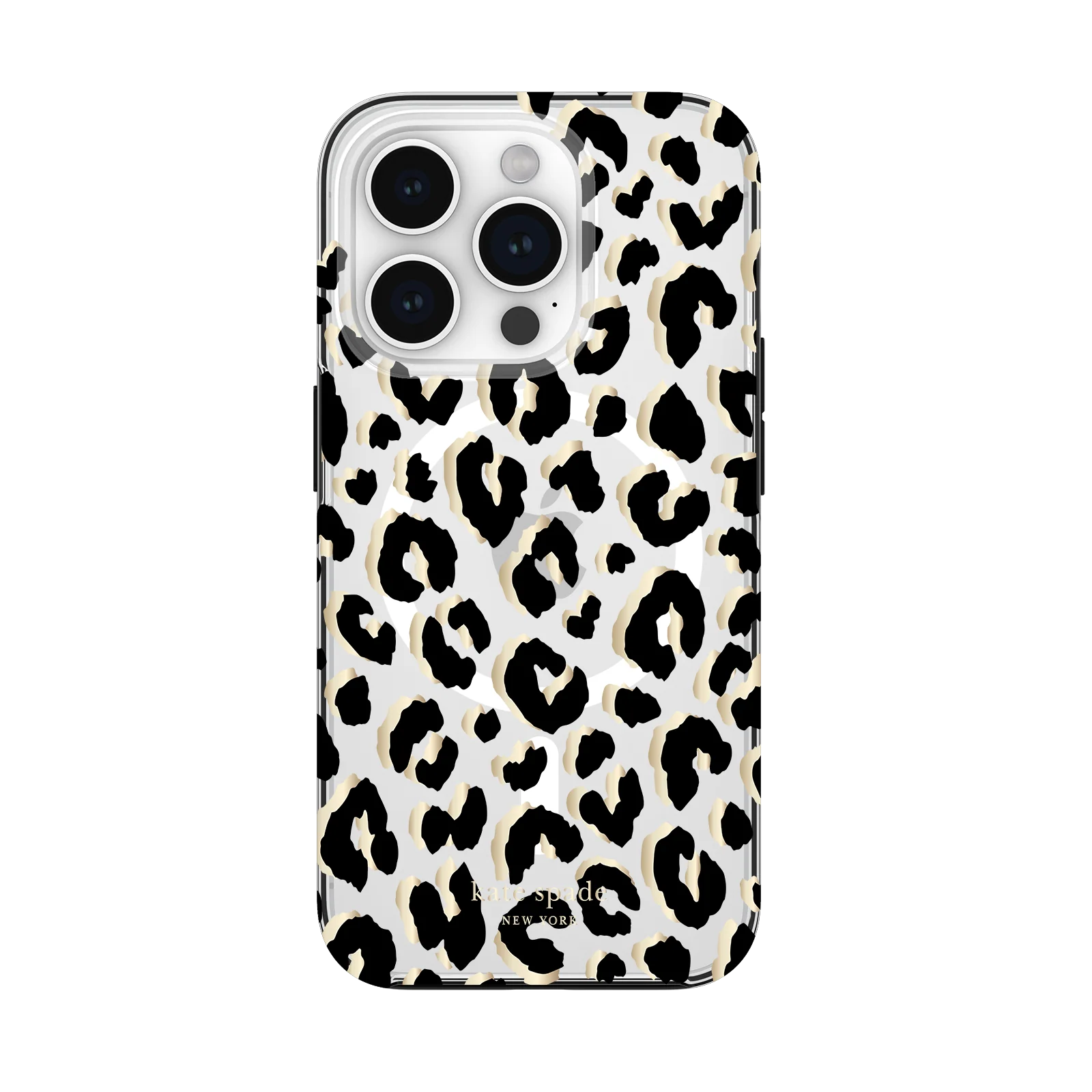 Kate Spade City Leopard Magsafe Case for iPhone 15 Pro Max