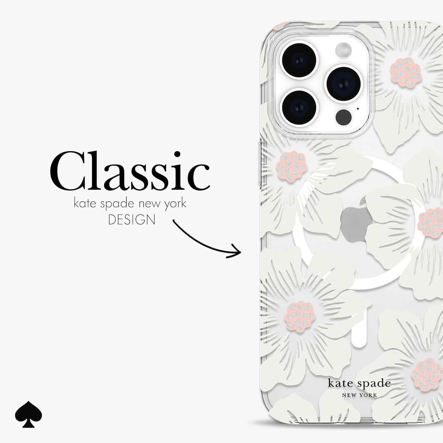 Kate Spade HollyHock Magsafe Case for iPhone 15 Pro Max - Image 3