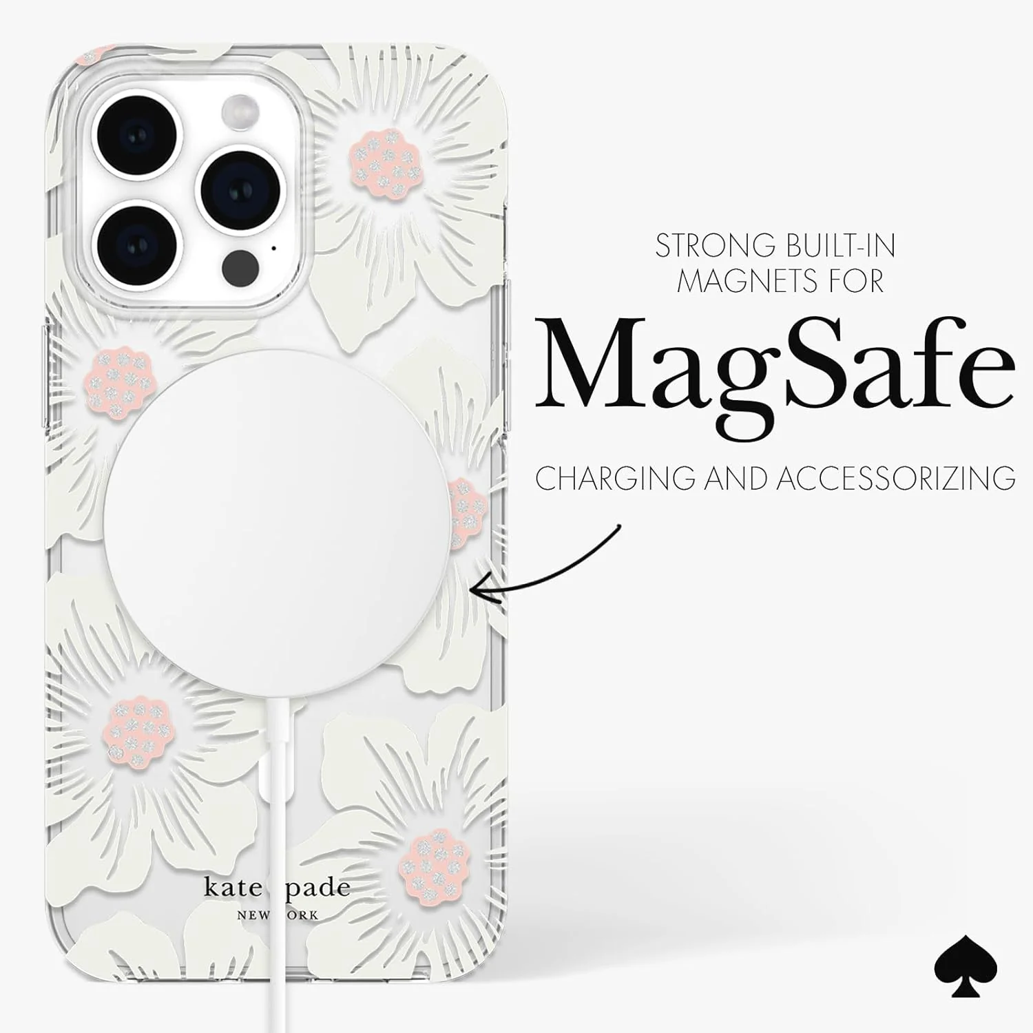 Kate Spade HollyHock Magsafe Case for iPhone 15 Pro Max - Image 4