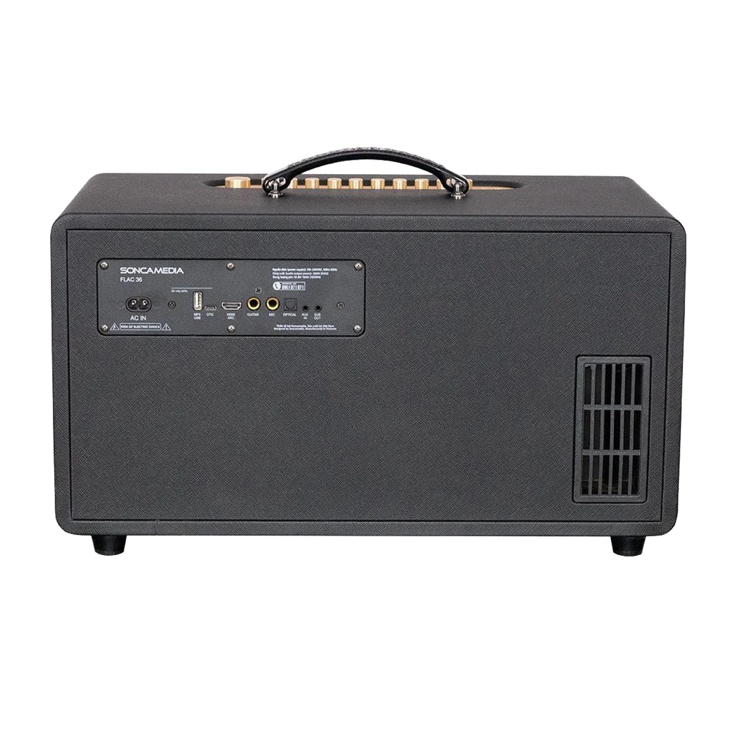 KBEATBOX FLAC 36 V2 Karaoke System | 200W RMS | Wireless Microphones - Image 7