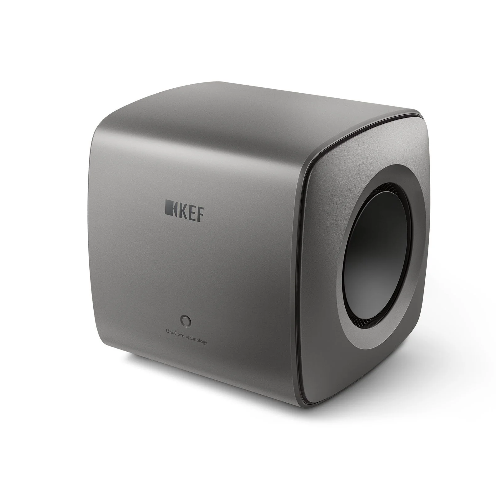 KEF KC62 Powered Subwoofer Speaker (Titanium Grey)