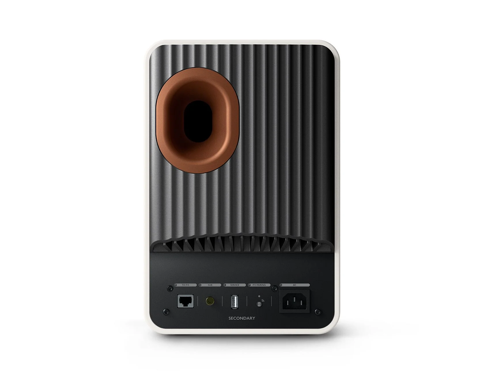 KEF LS50 II Wireless HiFi Speakers Pair (Mineral White) - Image 3