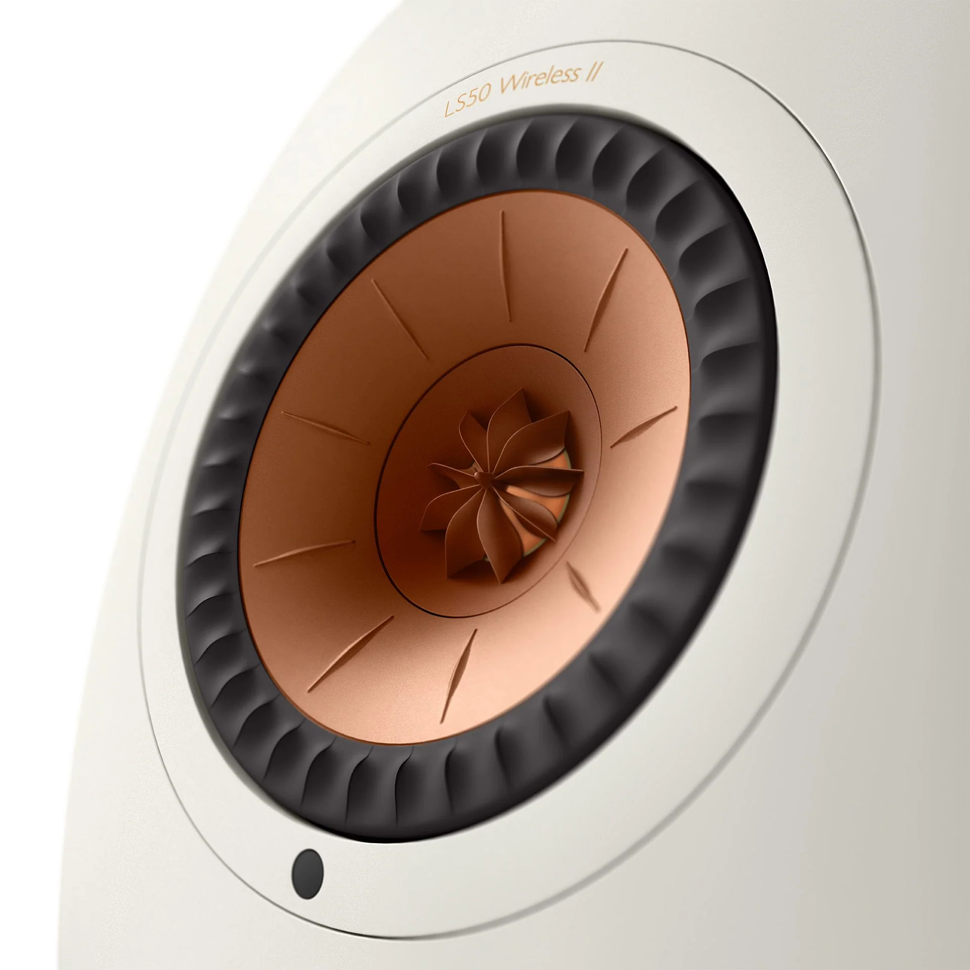 KEF LS50 II Wireless HiFi Speakers Pair (Mineral White) - Image 4