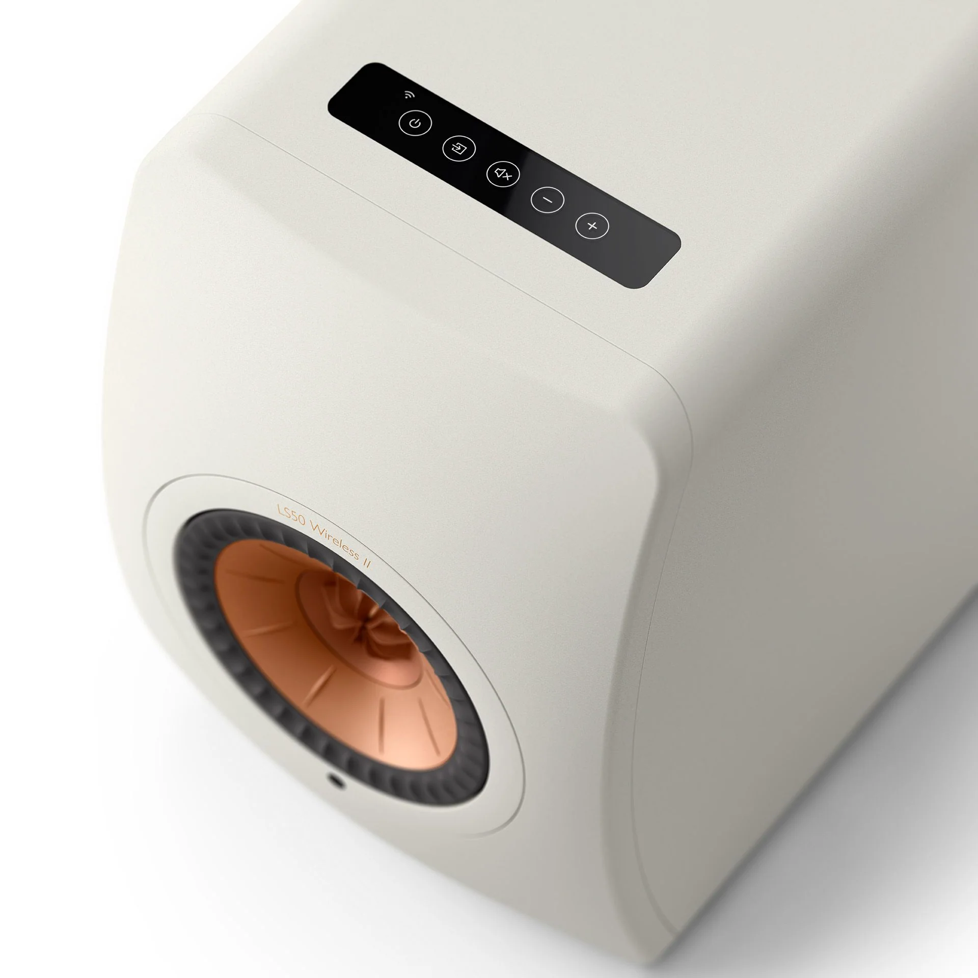 KEF LS50 II Wireless HiFi Speakers Pair (Mineral White) - Image 5