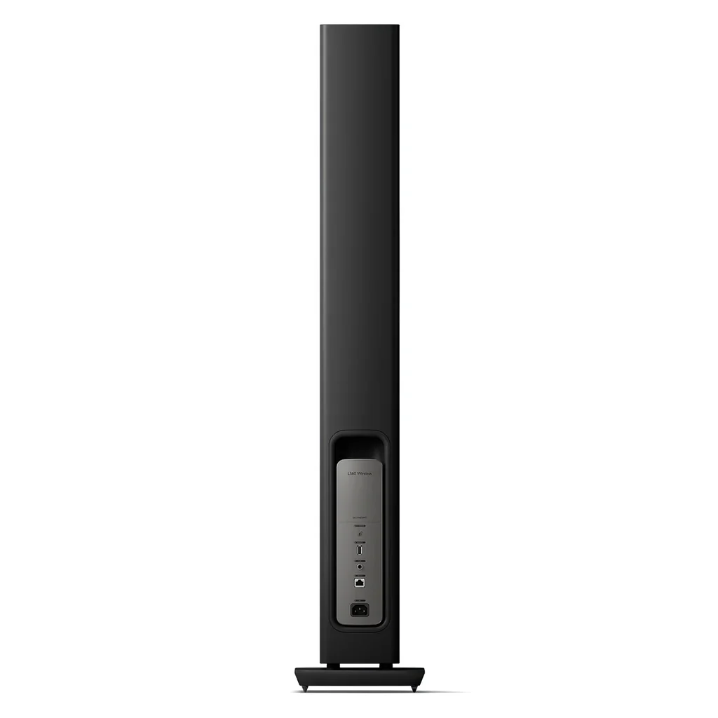 KEF LS60 Wireless Hifi Speakers Pair (Carbon Black) - Image 3
