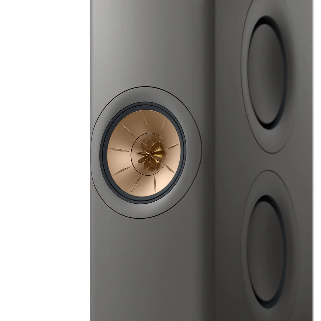 KEF LS60 Wireless Hifi Speakers Pair (Titanium Grey) - Image 5