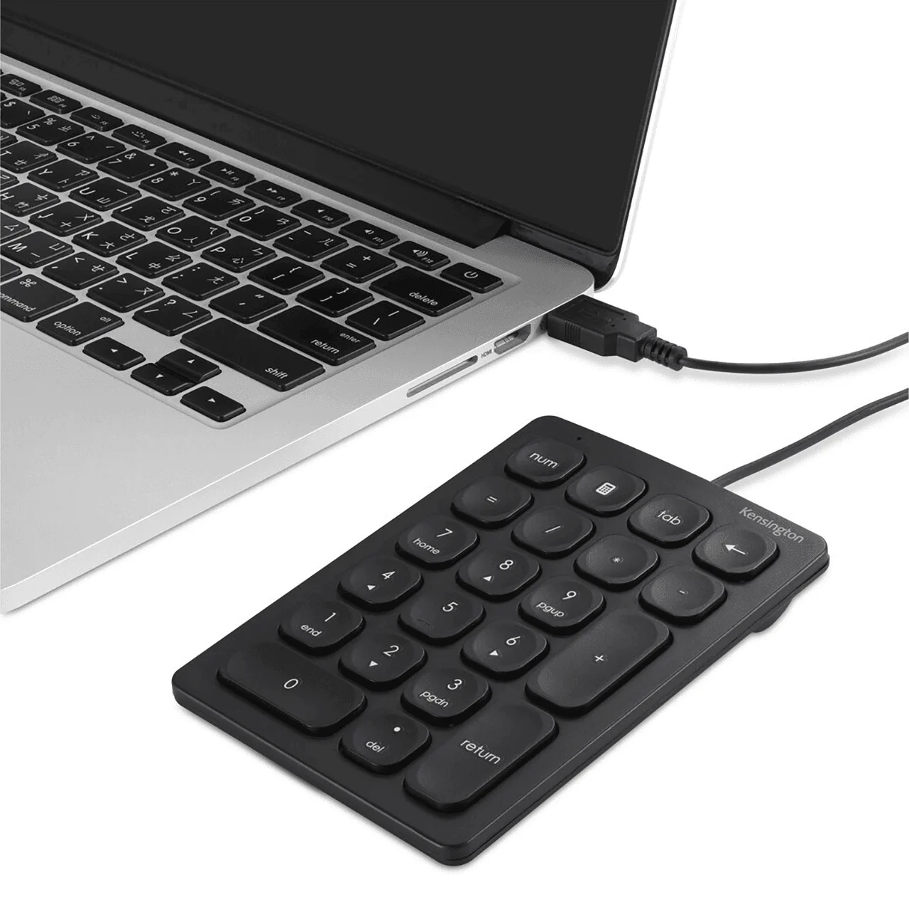 Kensington Numpad Number Keypad Wired Keyboard Numeric Black - Image 5
