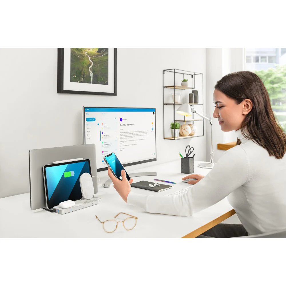 Kensington StudioCaddy Stand Qi Wireless Charger For iPhone/iPad/Apple AirPods - Image 7