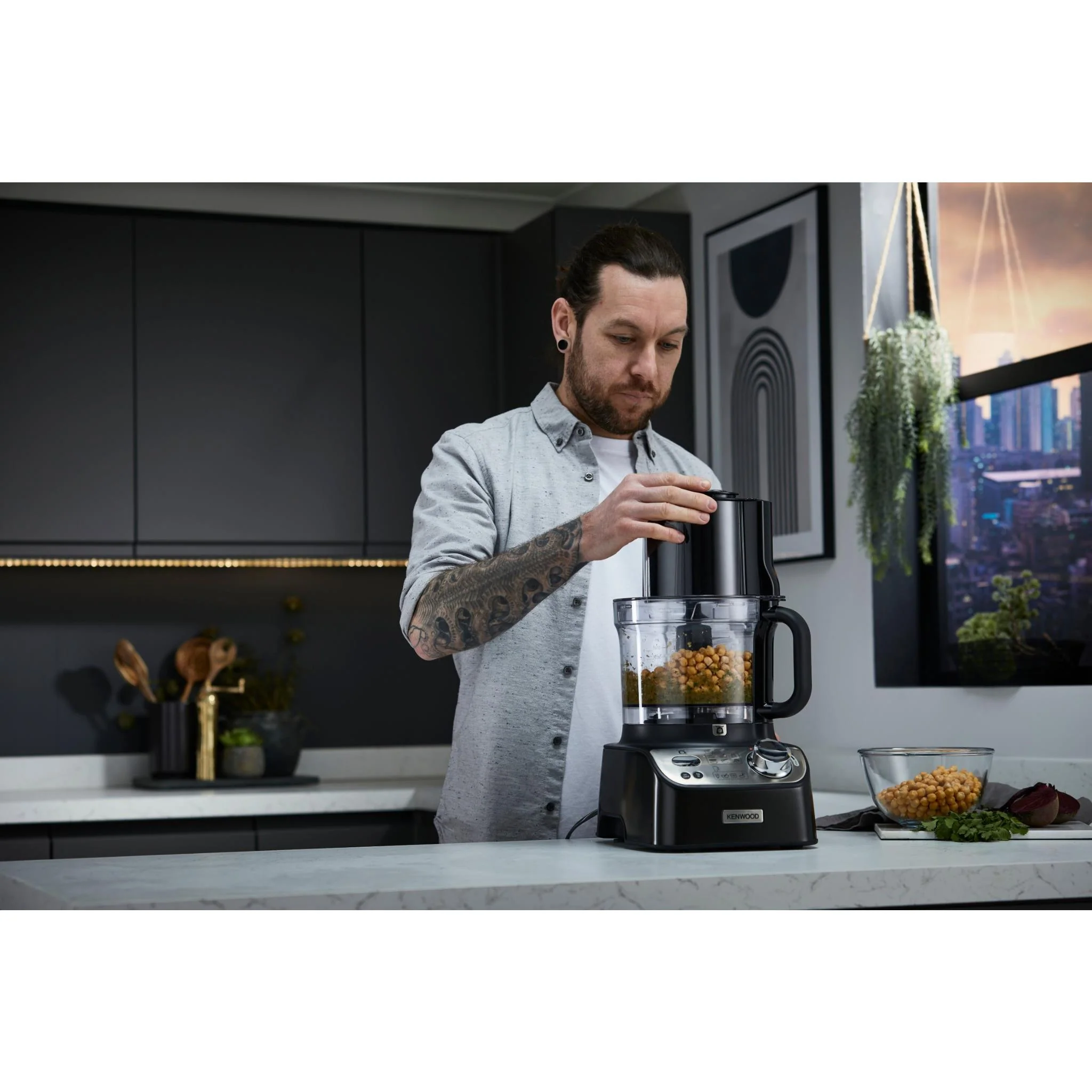 Kenwood MultiPro XL Weigh+ 3.5L Food Processor (Black) - Image 7