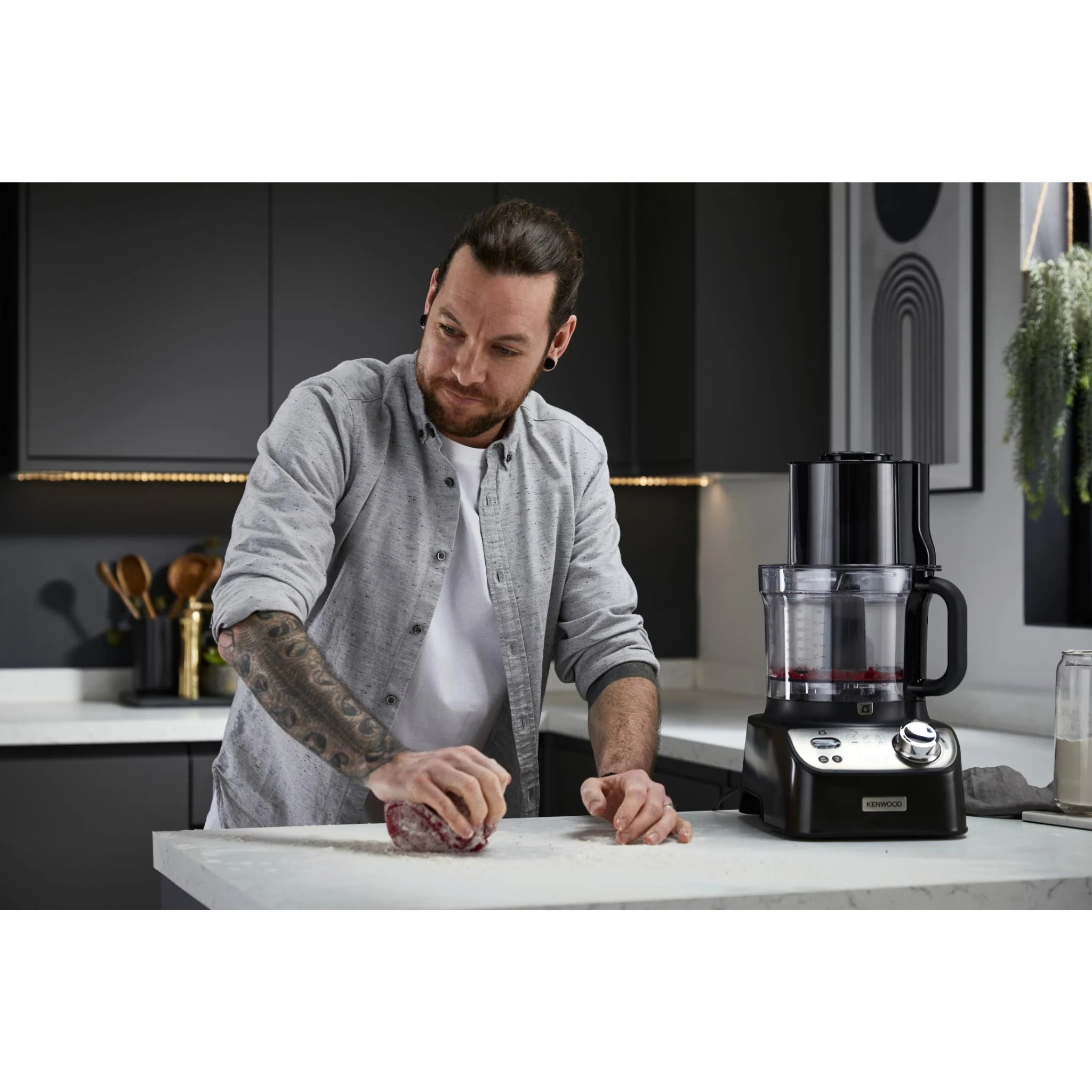 Kenwood MultiPro XL Weigh+ 3.5L Food Processor (Black) - Image 8