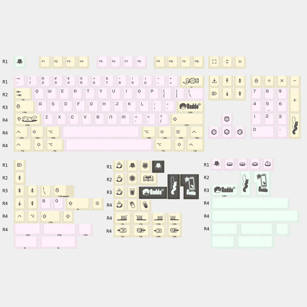 Keybyelab Cherry profile Caddo Dye-sub PBT keycaps Set - Image 2