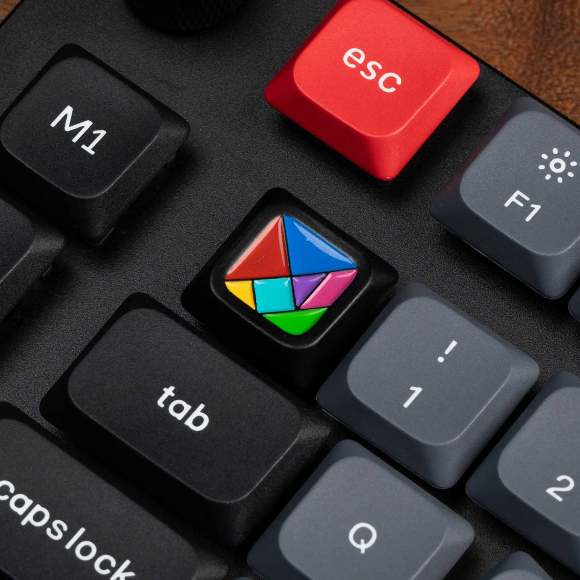 Keychron LSA Low Profile Metal Artisan Keycap 1u (Tangram) - Image 2