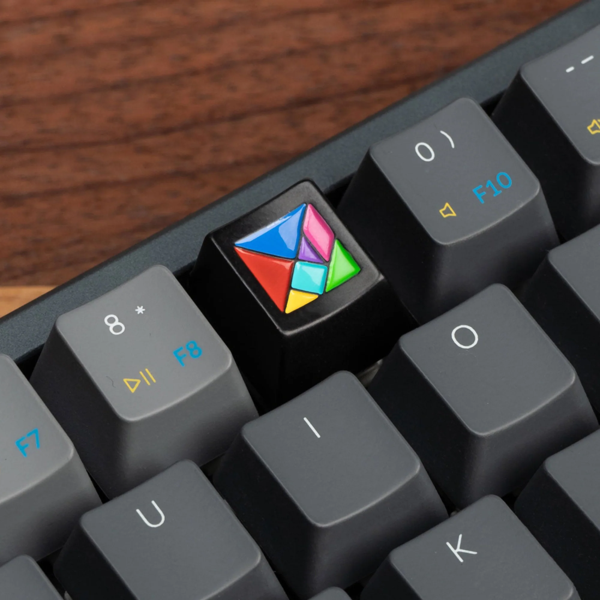 Keychron Metal Artisan Keycap 1u (Tangram) - Image 2
