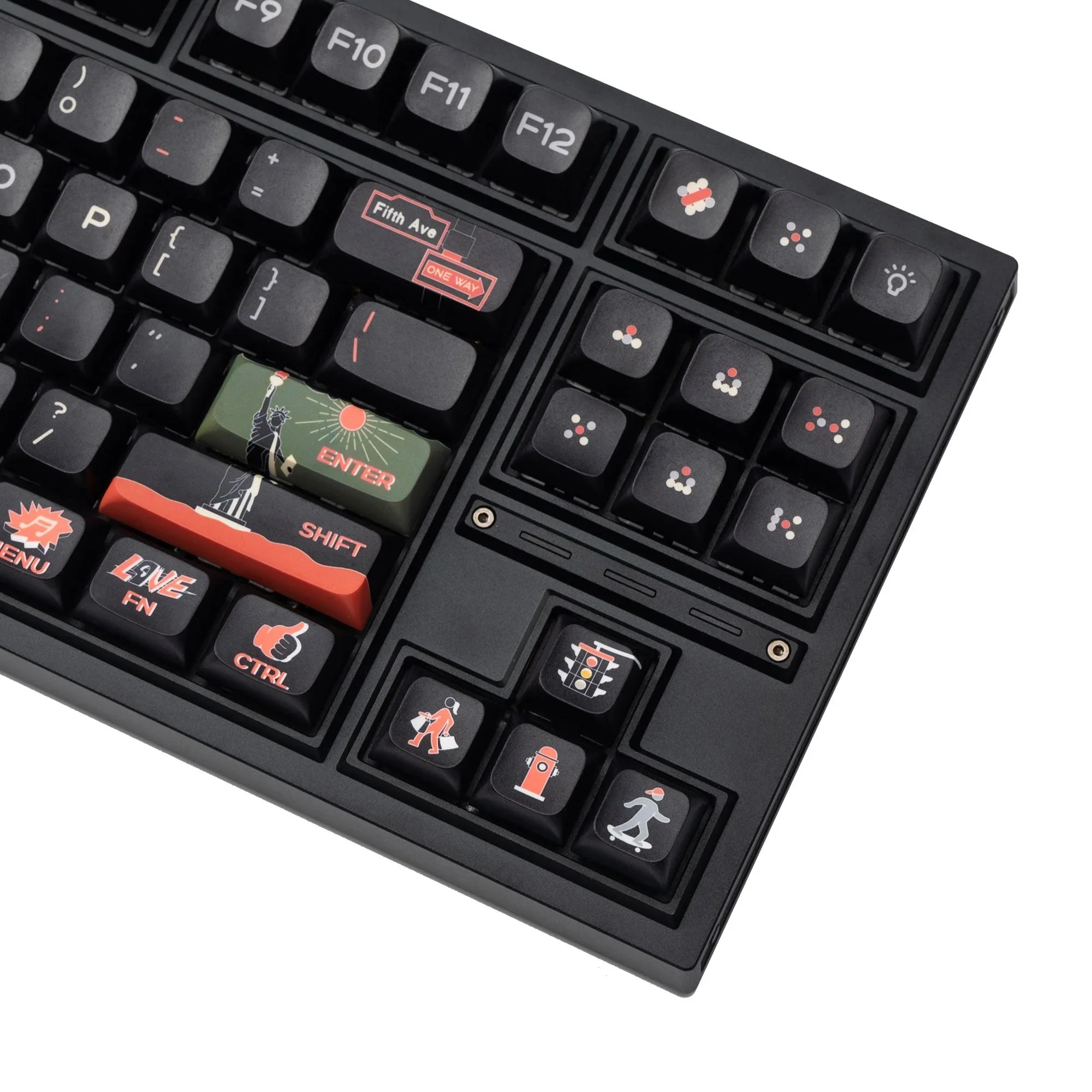 Keychron New York MDA Dye-Sub PBT Full Keycap Set 140 Keys - Image 4