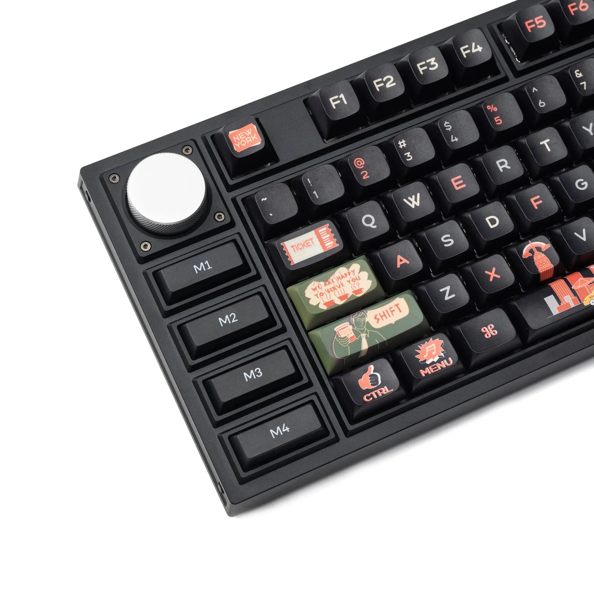 Keychron New York MDA Dye-Sub PBT Full Keycap Set 140 Keys - Image 5