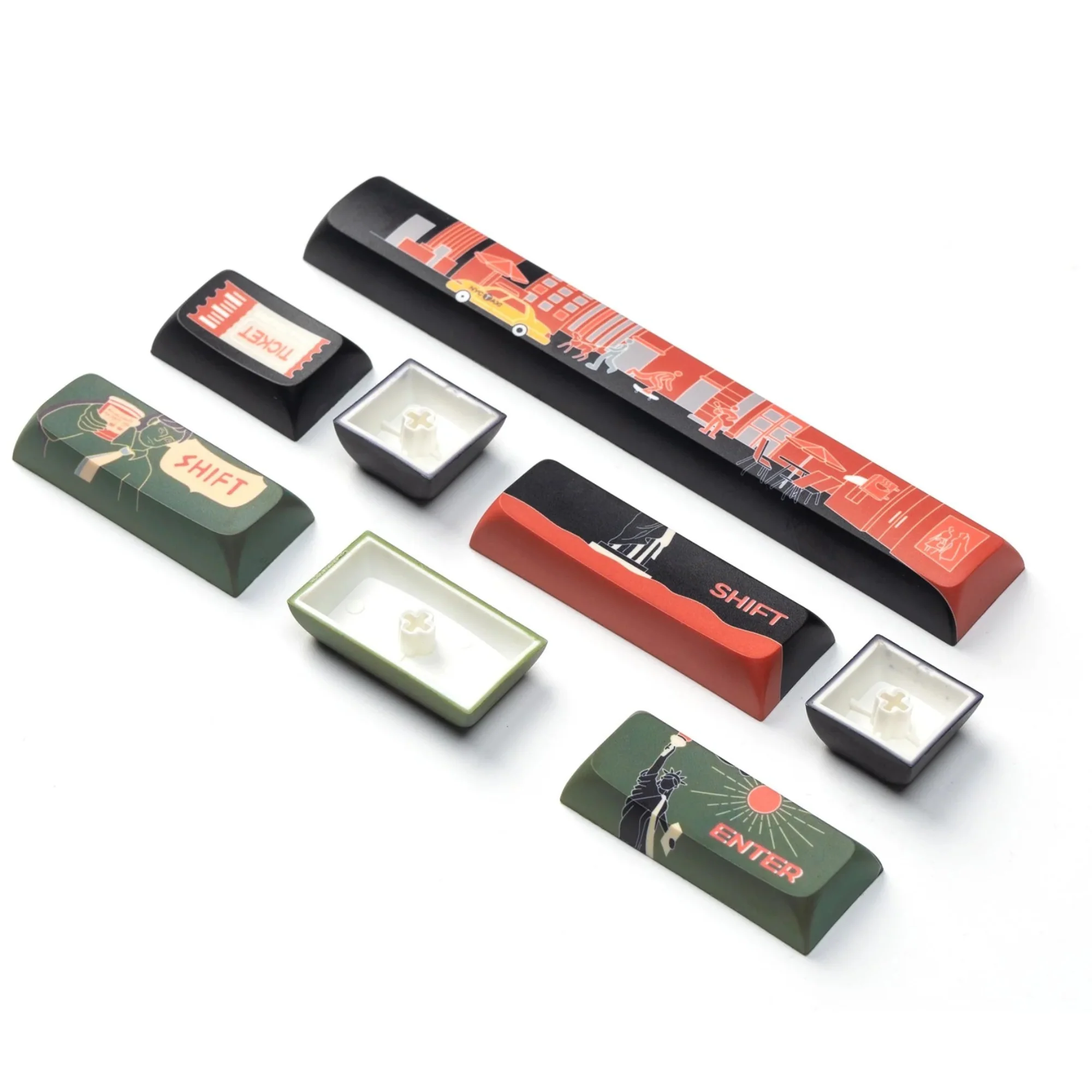 Keychron New York MDA Dye-Sub PBT Full Keycap Set 140 Keys - Image 6