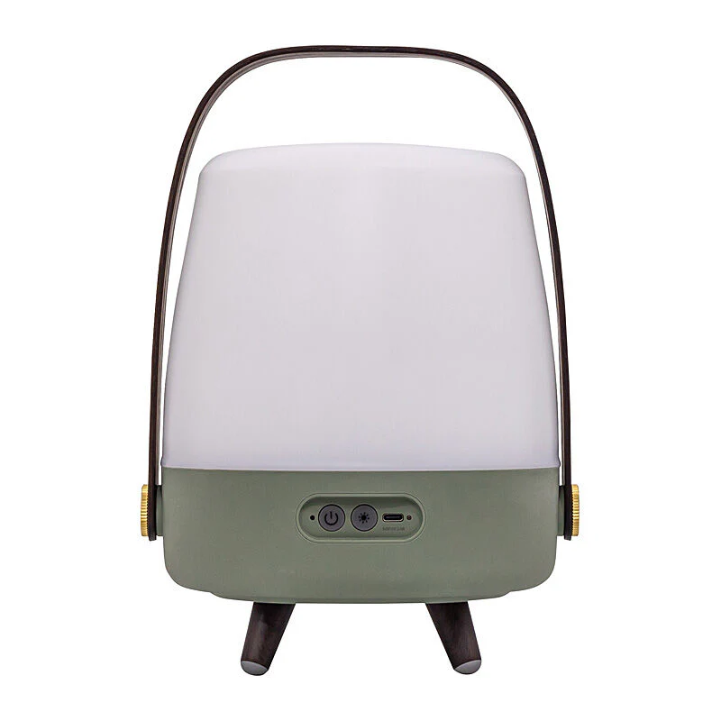 Kooduu Lite-up Play Mini Lamp/Bluetooth Speaker in Petroleum - Image 4