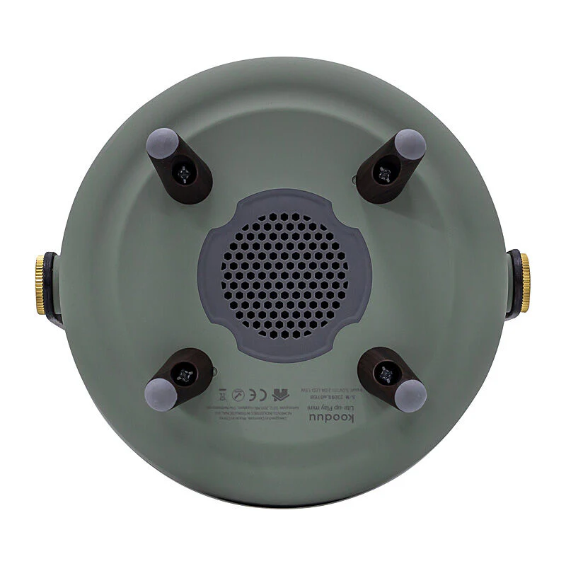 Kooduu Lite-up Play Mini Lamp/Bluetooth Speaker in Petroleum - Image 7