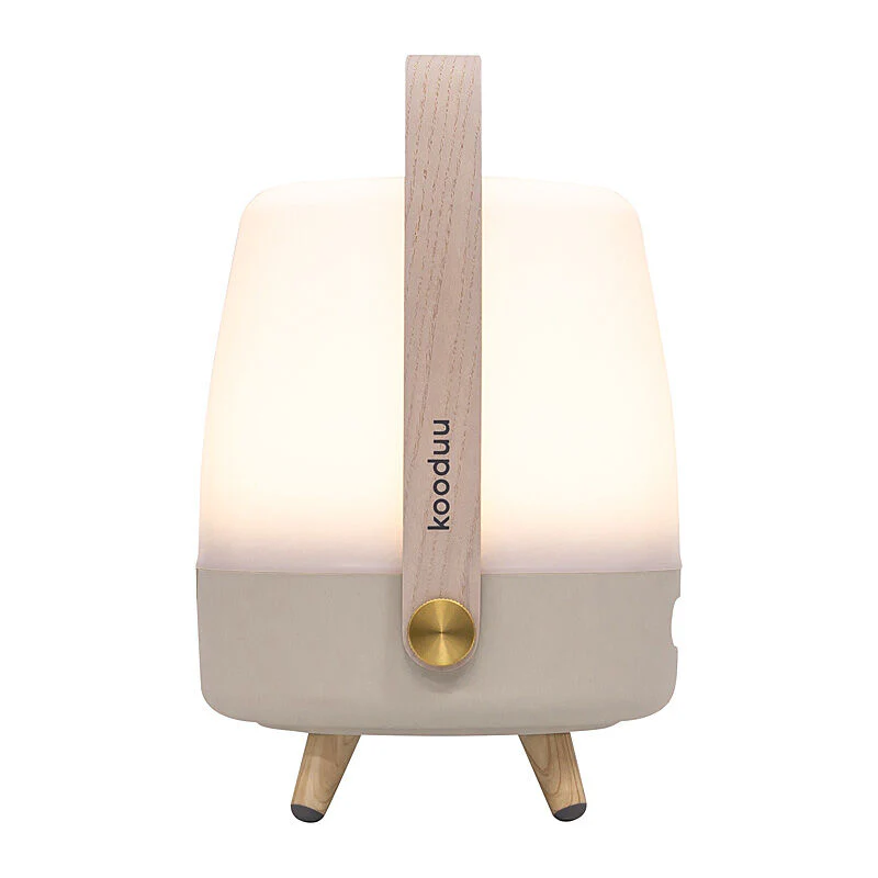 Kooduu Lite-up Play Mini Lamp/Bluetooth Speaker in Sand - Image 3