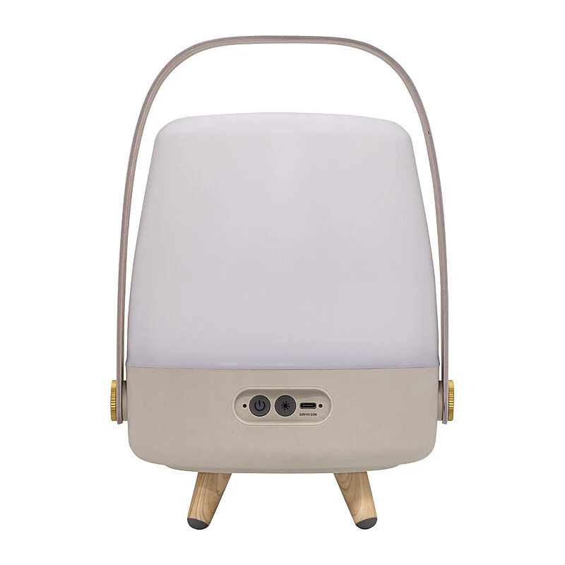 Kooduu Lite-up Play Mini Lamp/Bluetooth Speaker in Sand - Image 4
