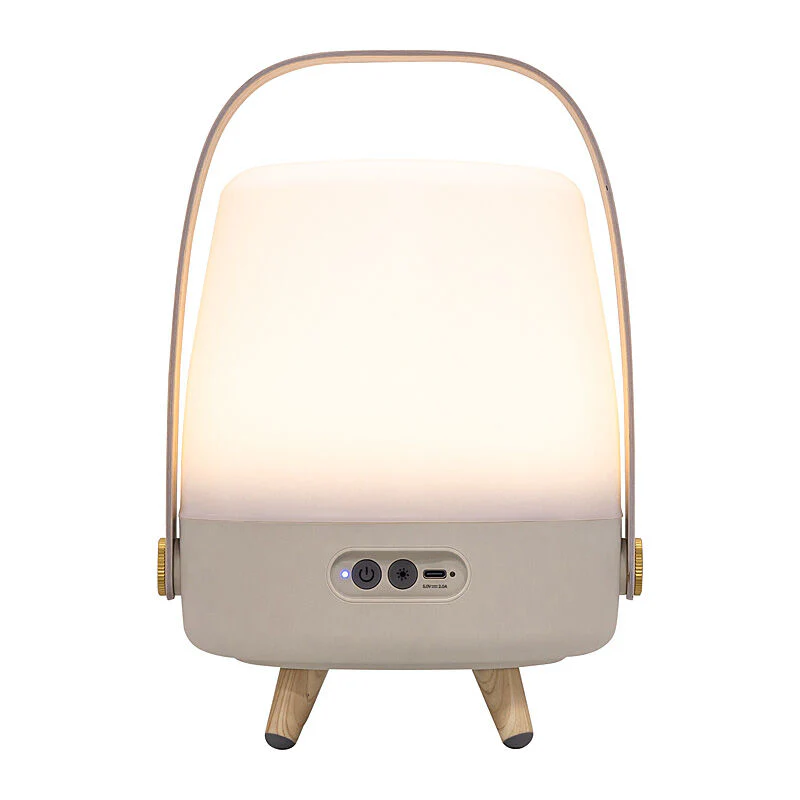 Kooduu Lite-up Play Mini Lamp/Bluetooth Speaker in Sand - Image 5