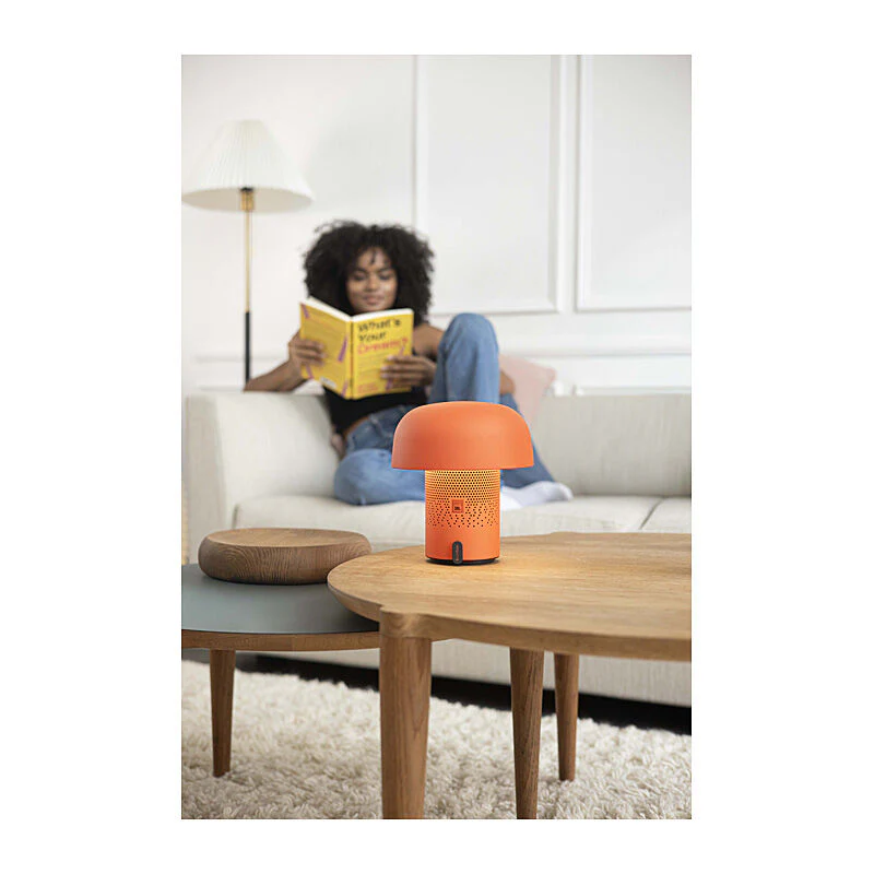 Kooduu Sensa Play Lamp/Bluetooth Speaker in Orange - Image 6