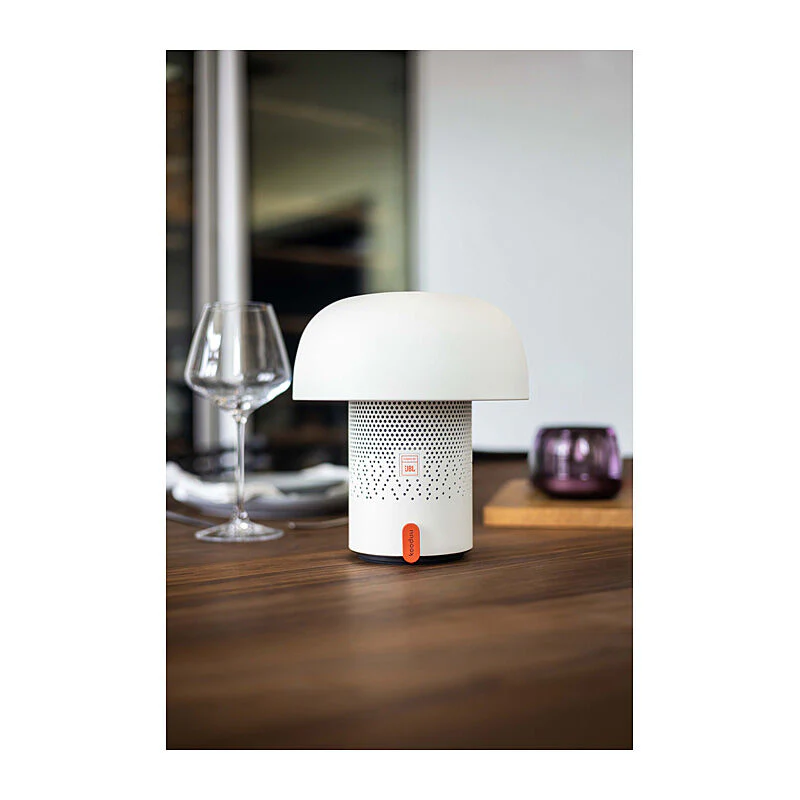 Kooduu Sensa Play Lamp/Bluetooth Speaker in White - Image 7