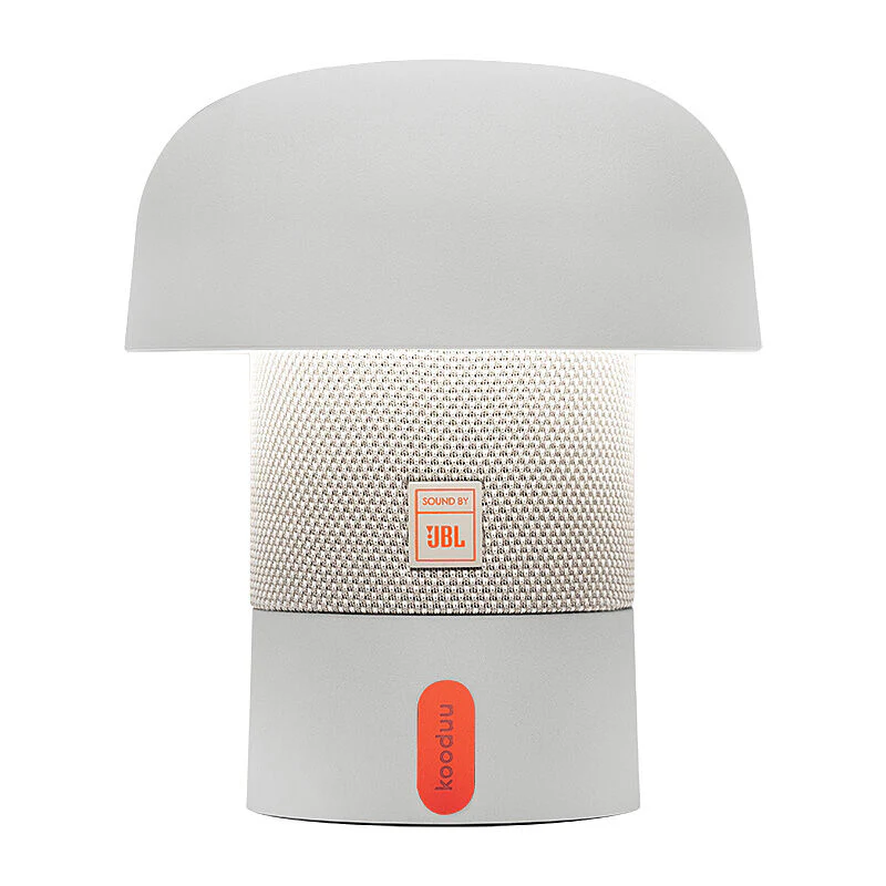 Kooduu Sensa Play Mini Lamp/Bluetooth Speaker in Cloud White
