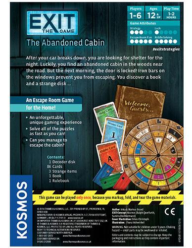 Kosmos Exit the Game the Abandoned Cabin Game - Image 3