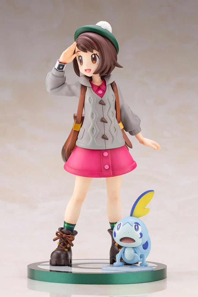 Kotobukiya 1/8 Pokemon Gloria with Sobble Artfx J Statue - Image 2