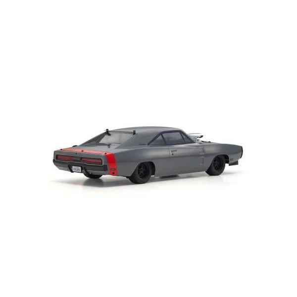 Kyosho 1/10 Fazer Mk2 1970 Dodge Charger Supercharged VE Gray 4WD Electric RC Car Readyset - Image 3