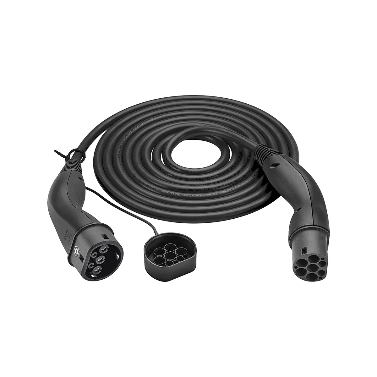 LAPP EV Helix Charge Cable Type 2 (7.4kW) - 5m - Black - Image 3