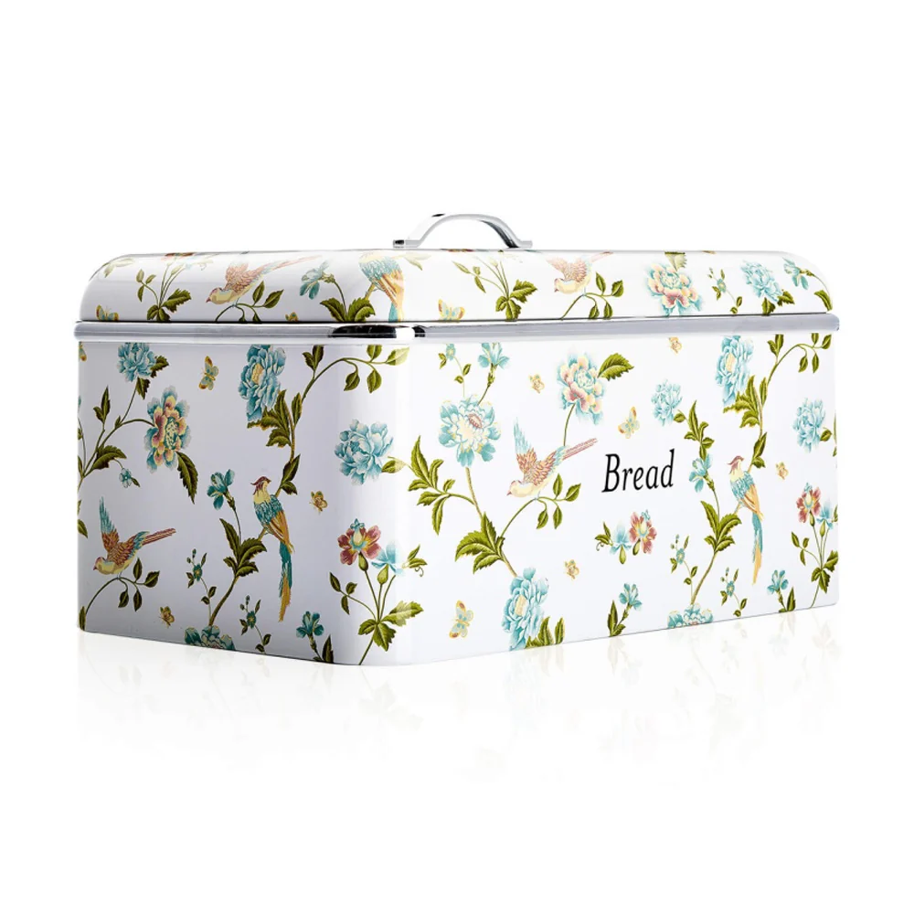 Laura Ashley Elveden Bread Bin White