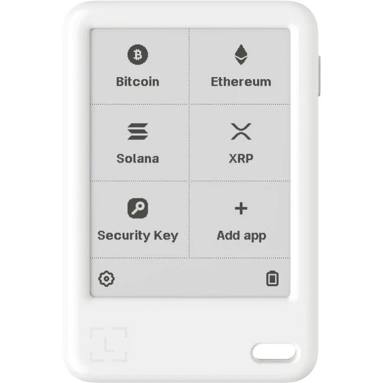 Ledger Nano Gen5 Hardware Wallet with Recovery Key (Glacier White)