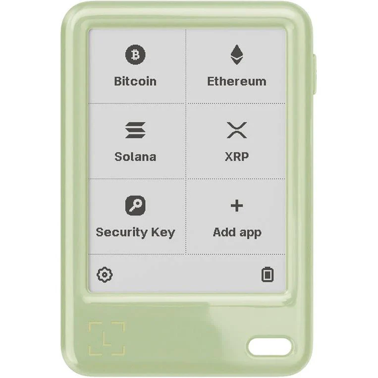 Ledger Nano Gen5 Hardware Wallet with Recovery Key (Matcha Green)