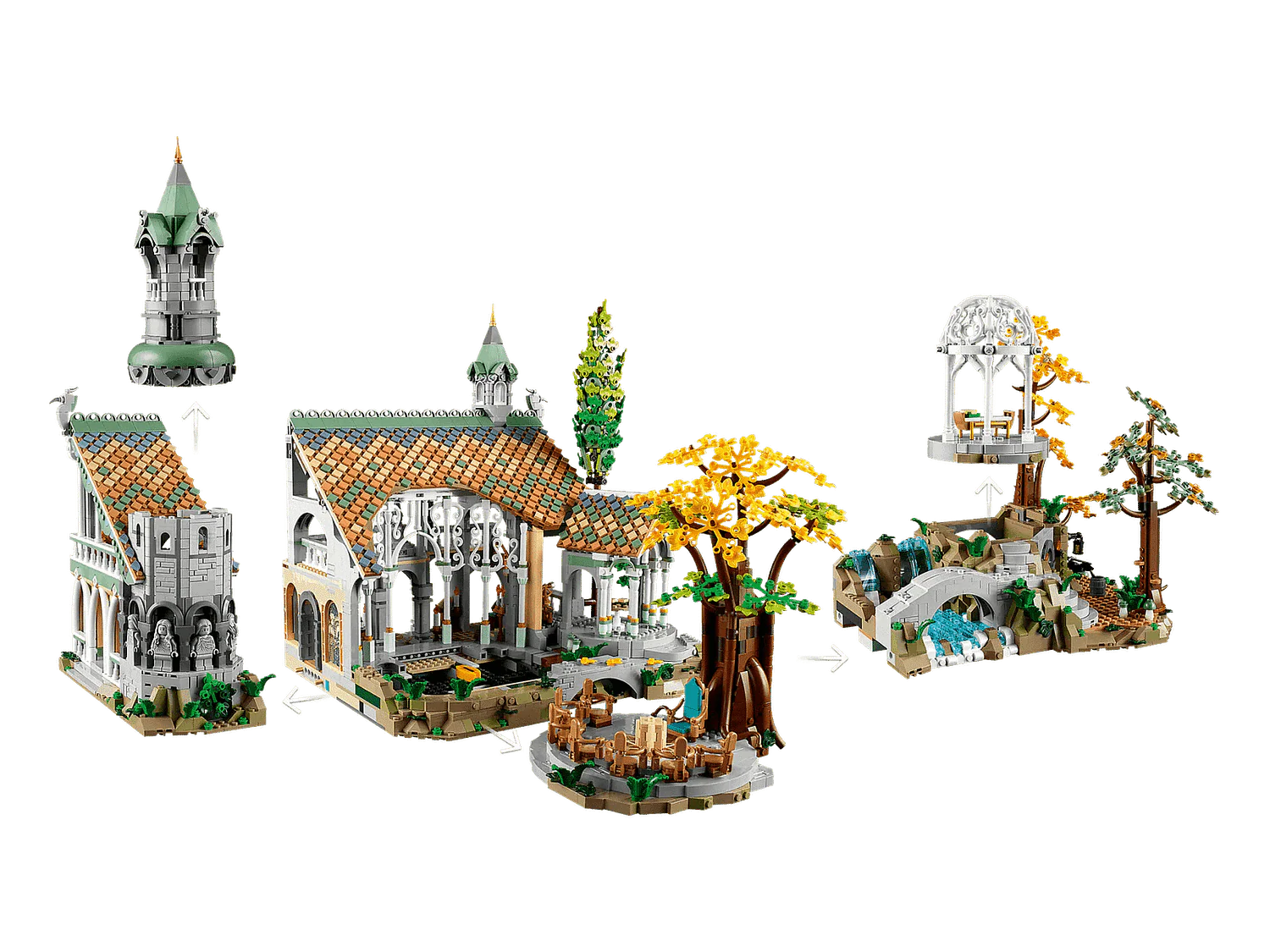 LEGO 10316 THE LORD OF THE RINGS: RIVENDELL™ - Icons - Image 9