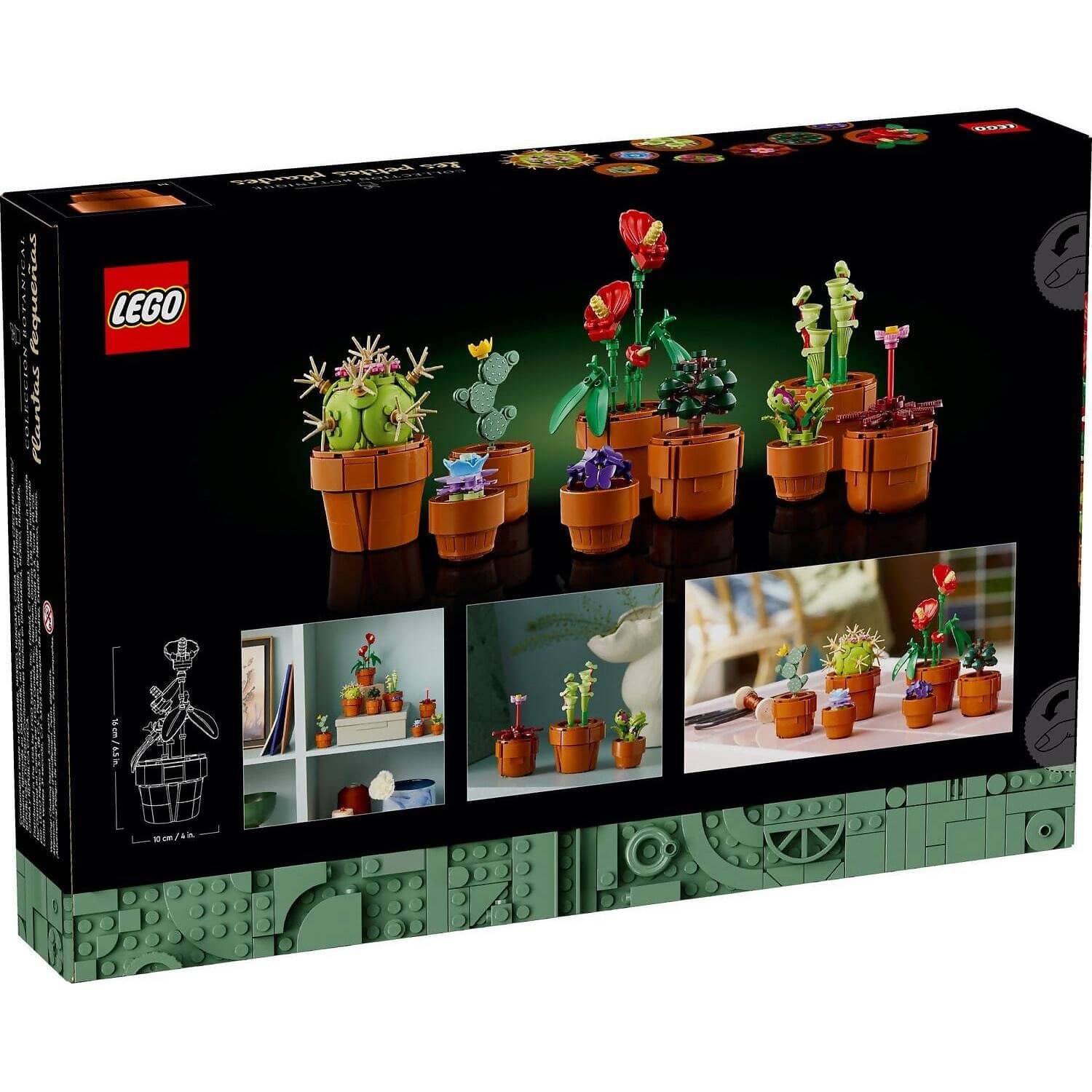 LEGO 10329 Tiny Plants - Icons Botanical Collection - Image 6